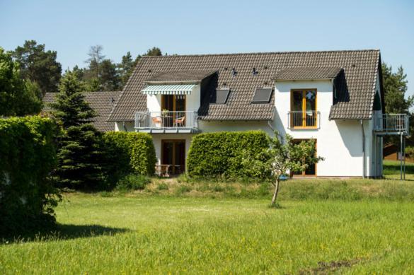 Ferienhaus-Park Brennickenswerder 뤼헨 외부 사진